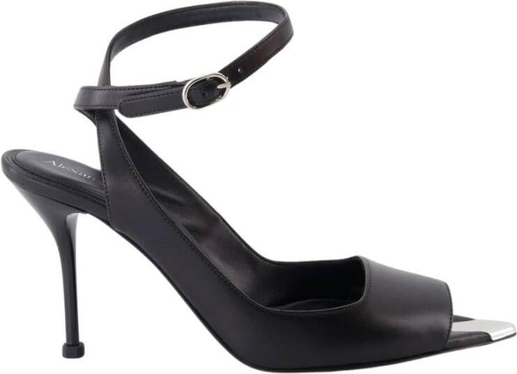 Alexander mcqueen Punk geïnspireerde sandalen met hak Zwart Dames