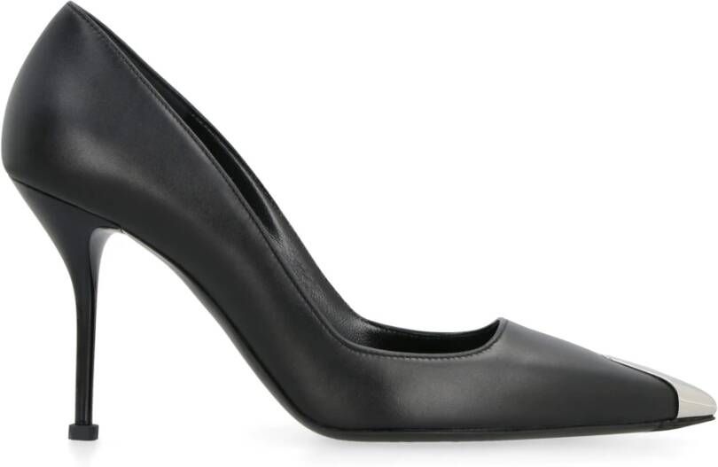 Alexander mcqueen Punk Leren Pumps Black Dames