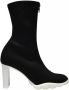 Alexander mcqueen Scuba Soft Boots in Black Canvas Zwart Dames - Thumbnail 10
