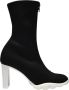 Alexander mcqueen Scuba Soft Boots in Black Canvas Zwart Dames - Thumbnail 19