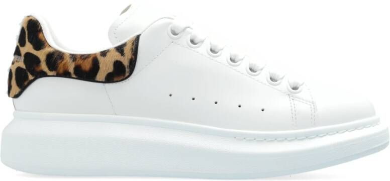 alexander mcqueen Sneakers met logo White Dames