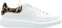 Alexander mcqueen Witte Luipaard Oversized Sneakers Leer White Dames - Thumbnail 12