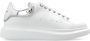 Alexander mcqueen Witte Sneakers met Spiegelende Hielkap White Dames - Thumbnail 1