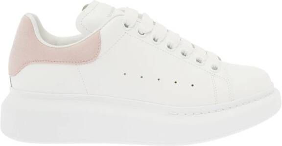 Alexander mcqueen Oversized Sneakers met Suède Detail White Heren