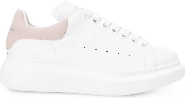 Alexander mcqueen Oversized Sneakers met Suède Detail White Heren