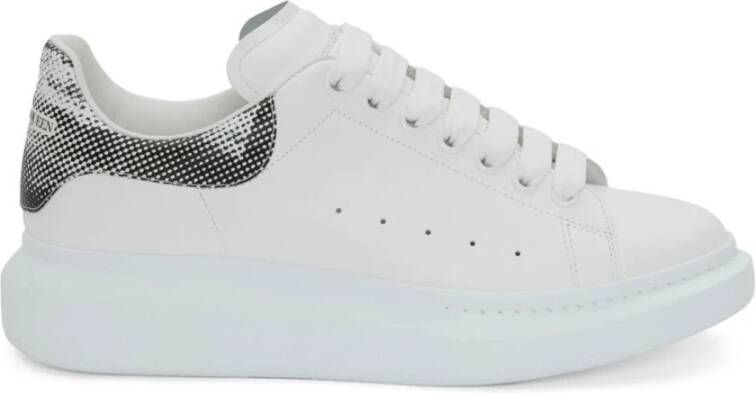 Alexander mcqueen Witte Leren Oversize Sneakers White Heren