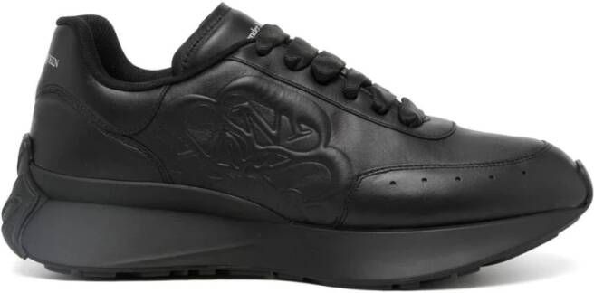 alexander mcqueen Sprint Runner Sneakers Zwart Black Heren