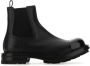 Alexander mcqueen Stijlvolle Chelsea Boots voor Heren Zwart Heren - Thumbnail 1