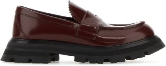 alexander mcqueen Stijlvolle Mocins voor Heren Red Dames