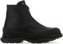 Alexander mcqueen Zwarte Tread Slick Enkellaarzen voor Heren Black Heren - Thumbnail 5