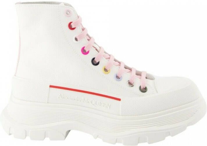 Alexander mcqueen Bottines Tread Slick Taille: 36 Couleur Presta: Multicolore Wit Dames