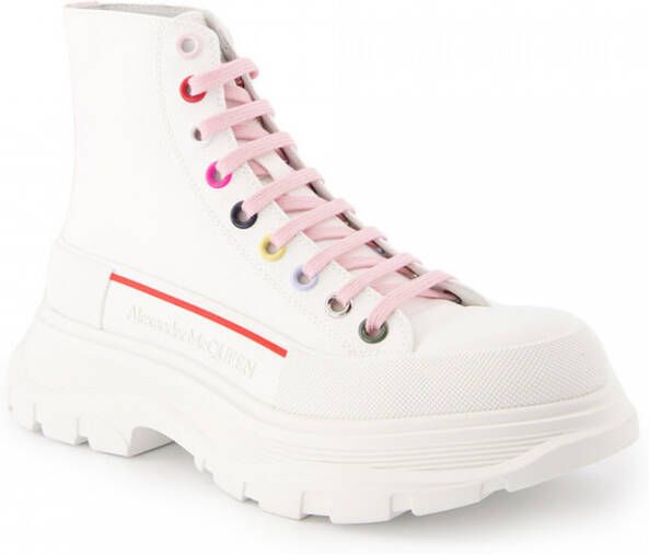 Alexander mcqueen Bottines Tread Slick Taille: 36 Couleur Presta: Multicolore Wit Dames