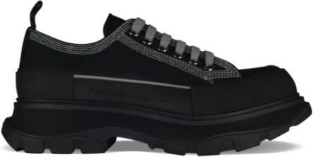 Alexander mcqueen Tread Slick Lage Top Sneakers Zwart Heren