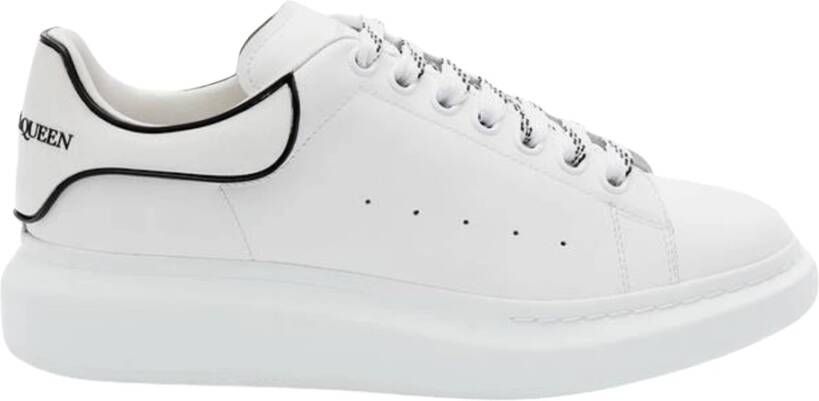 Alexander mcqueen Wit Zwart Trim Sneaker White Heren