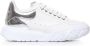 Alexander mcqueen Witte Court Leren Sneakers voor Heren White Heren - Thumbnail 4