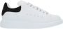 Alexander mcqueen Witte lage sneakers met zwart suède White Dames - Thumbnail 1