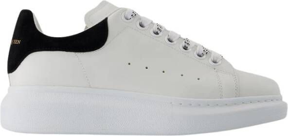 alexander mcqueen Witte Leren Oversize Sneakers White Dames