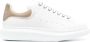 Alexander mcqueen Witte Leren Sneakers met Grijze Hiel White Heren - Thumbnail 5