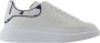 Alexander mcqueen Witte Leren Oversized Sneakers White Heren - Thumbnail 1