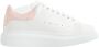 Alexander mcqueen Premium Leren Oversized Sneakers voor Dames White Dames - Thumbnail 4