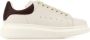 Alexander mcqueen Witte leren sneakers met chocolade hiel White Dames - Thumbnail 1