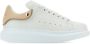 Alexander mcqueen Witte Leren Sneakers met Roze Hiel White Dames - Thumbnail 1