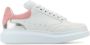 Alexander mcqueen Witte Leren Sneakers Roze Suède Hiel White Dames - Thumbnail 14