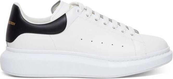 Alexander mcqueen Witte Leren Sneakers Stijlvol Ontwerp White Heren