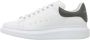 Alexander mcqueen Witte Leren Sneakers voor Mannen White Heren - Thumbnail 1