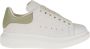 Alexander mcqueen Witte leren sneakers met chocolade hiel White Dames - Thumbnail 4