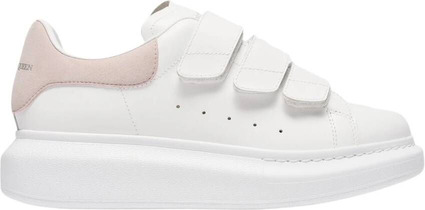 Alexander mcqueen Witte Patchouli Leren Sneakers White Dames