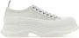 Alexander mcqueen Witte Raffia Tread Slick Sneakers White Dames - Thumbnail 1