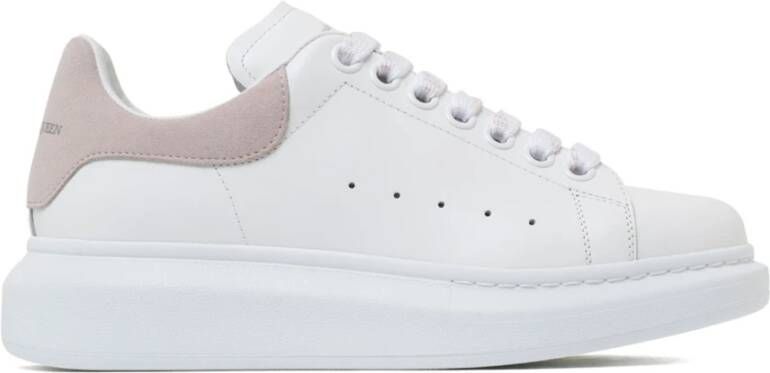 Alexander mcqueen Oversized Sneakers met Suède Detail White Dames