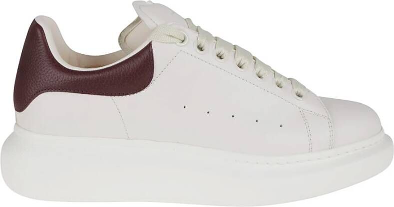 Alexander mcqueen Witte Sneakers Elegante Stijl White Dames