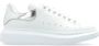 Alexander mcqueen Witte Leren Sneakers met Zilveren Hiel White Dames - Thumbnail 1