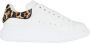 Alexander mcqueen Witte Luipaard Oversized Sneakers Leer White Dames - Thumbnail 5