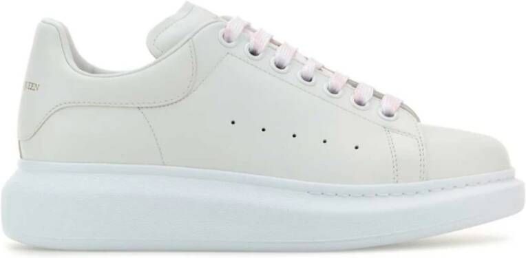 Alexander mcqueen Witte Veterschoenen met Dikke Zool White Dames