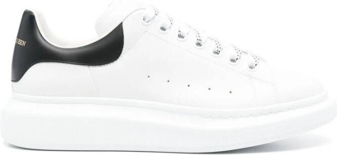 Alexander mcqueen Witte Vetersneaker met Merkhiel White Heren