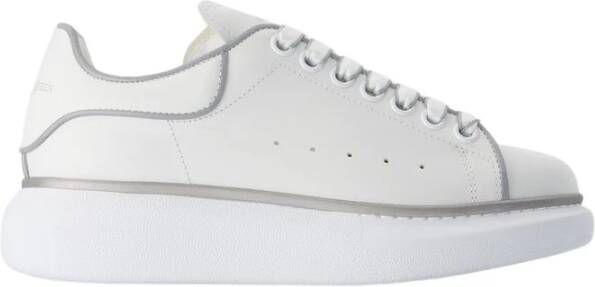 Alexander mcqueen Wit Zilver Oversized Sneakers White Dames