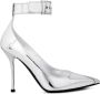 Alexander mcqueen Zilver Metallic Leren Pumps Gray Dames - Thumbnail 1