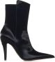 Alexander mcqueen Zwarte Enkellaarsjes met Skull Detail Black Dames - Thumbnail 1