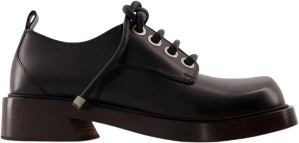 Alexander mcqueen Zwarte platte schoenen Elegante stijl Black Heren