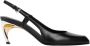 Alexander mcqueen Zwarte Leren Pumps met Uitsparingen Black Dames - Thumbnail 1