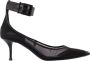 Alexander mcqueen Luxe zwarte leren pumps met puntige neus Black Dames - Thumbnail 1