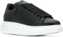 Alexander mcqueen Zwarte Leren Sneakers voor Vrouwen Black Dames - Thumbnail 1