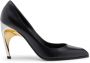 Alexander mcqueen Zwarte puntige neus stiletto hak Black Dames - Thumbnail 12