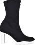 Alexander mcqueen Scuba Soft Boots in Black Canvas Zwart Dames - Thumbnail 5