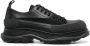 Alexander mcqueen Zwarte Sneakers met Gestructureerde Rubberen Zool Black Heren - Thumbnail 1