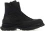 Alexander mcqueen Zwarte Tread Slick Enkellaarzen Black Heren - Thumbnail 12