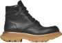 Alexander mcqueen Zwarte Veterschoenen van Leer Black Heren - Thumbnail 1